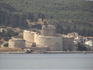 Dardanellák, szultáni vár a szoros partján