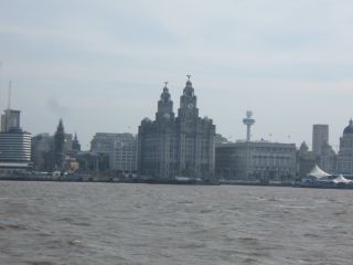 A Mersey folyón, Liverpool elõtt